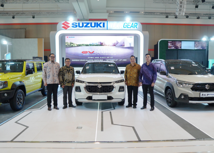 Suku Bunga Turun, Suzuki Tawarkan 3 Mobil Unggulan di GIIAS Bandung 2024