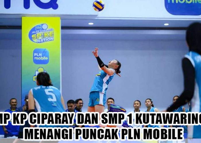 Sabet Juara JEVA Spike Nation 2026, SMP KP Ciparay dan SMP 1 Kutawaringin Raih Wild Card!