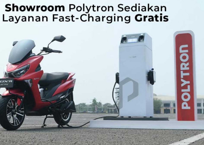 Berkendara Motor Listrik Makin Nyaman, Polytron Hadirkan 12 Lokasi Fast Charging Station, Palembang Ada?