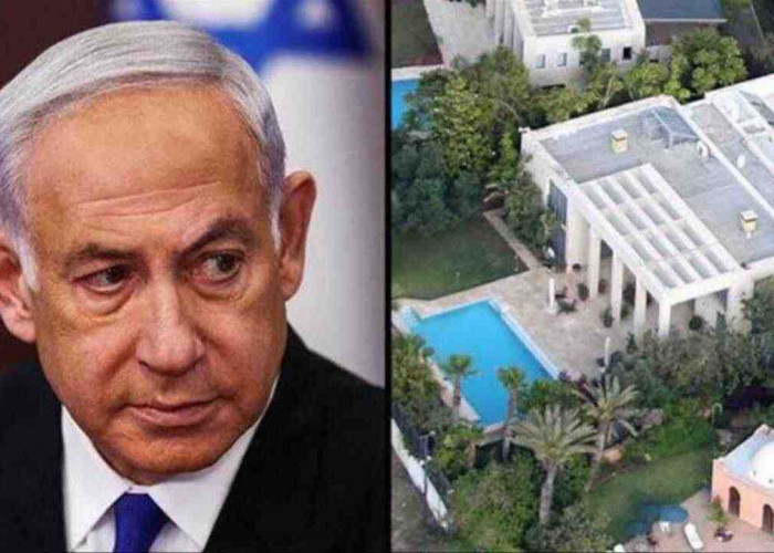 Rumahnya Dihantam Drone Kamikaze, PM Israel Netanyahu dan Istri Lolos dari Maut