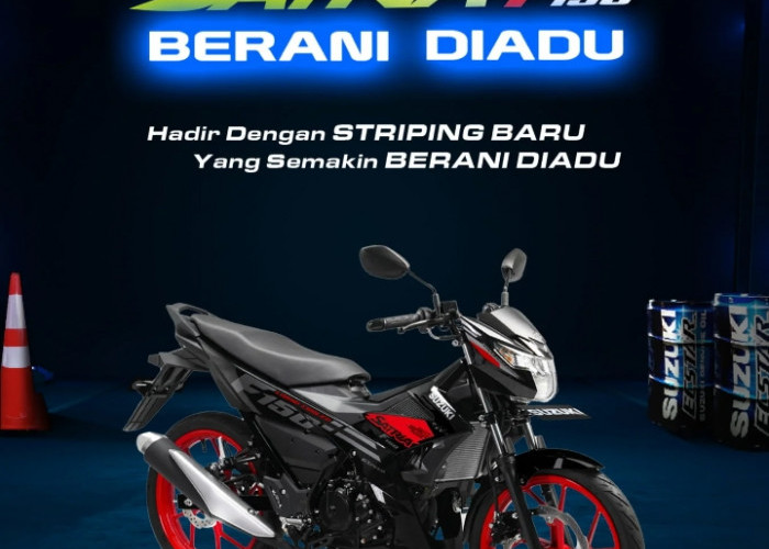 Siap Bersaing di Pasar Otomotif, Motor Ayam Jago 150cc ala Suzuki Ini Berpenampilan Lebih Fresh