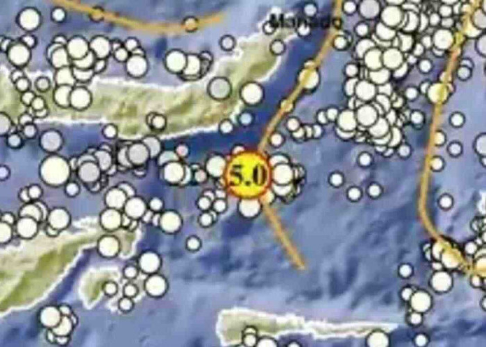 Gempa Magnitudo 5,0 Guncang Bolaang Uki Dinihari Tadi, Tak berpotensi Tsunami