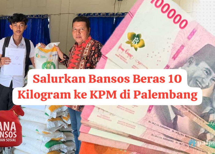 Hari Ini Presiden Joko Widodo Salurkan Bansos Beras 10 Kilogram ke KPM di Palembang
