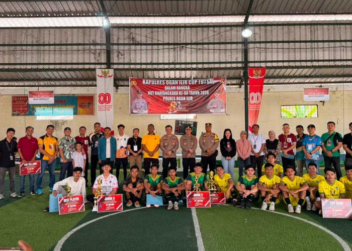 Hujan 15 Gol di Partai Final! KONI Ogan Ilir Sukses Jinakkan KSMI pada Laga Sengit Piala Kapolres Cup 2026