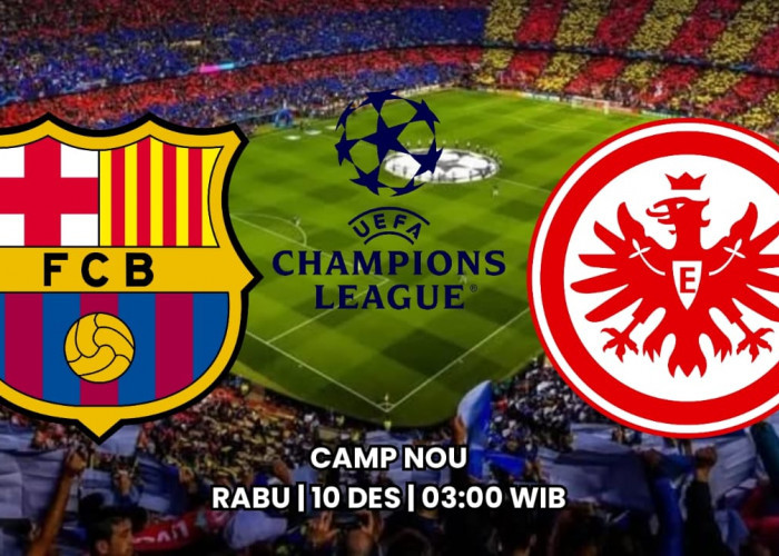 Liga Champions Barcelona vs Eintracht Frankfurt: Demi Membalas Kekalahan Mengecewakan