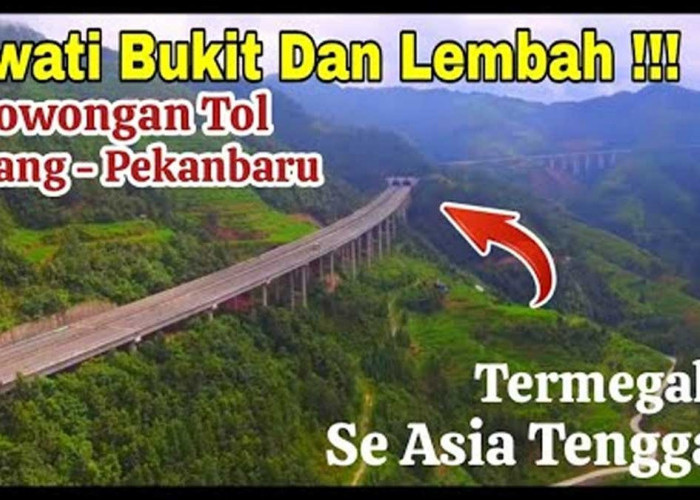 Termegah di Asia Tenggara, Jalan Tol di Padang Ini Punya Akses Terowongan, Bulan Juli Bisa Dilewati