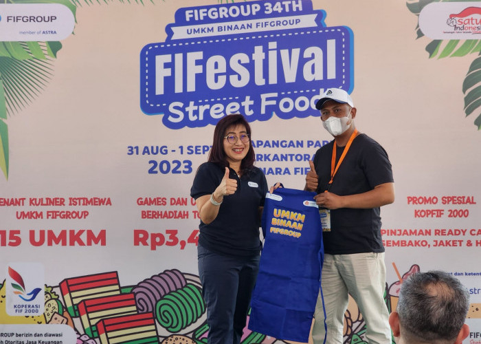 FIFGROUP Menggelar FIFestival Street Food 2023, Mempersembahkan Kelezatan Kuliner Nusantara dari UMKM Binaan