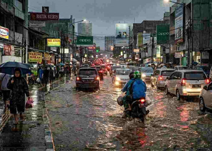 Prakiraan Cuaca Sumsel Hari Ini: Palembang hingga Prabumulih Diguyur Hujan Sedang