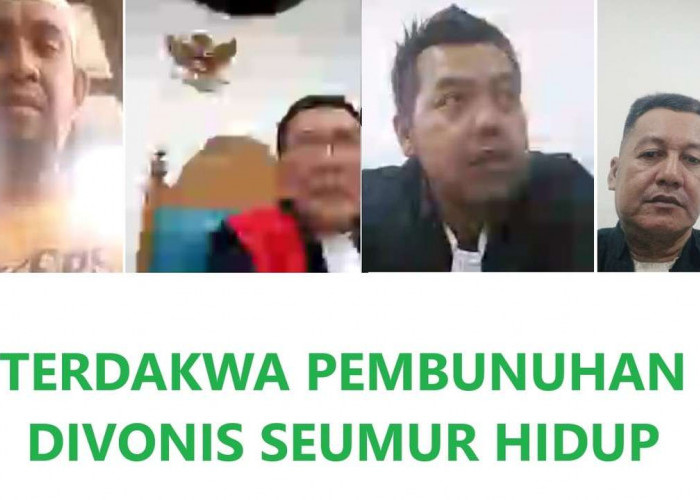 Lolos dari Hukuman Mati! Terdakwa Pembunuhan di Gandus Divonis Seumur Hidup