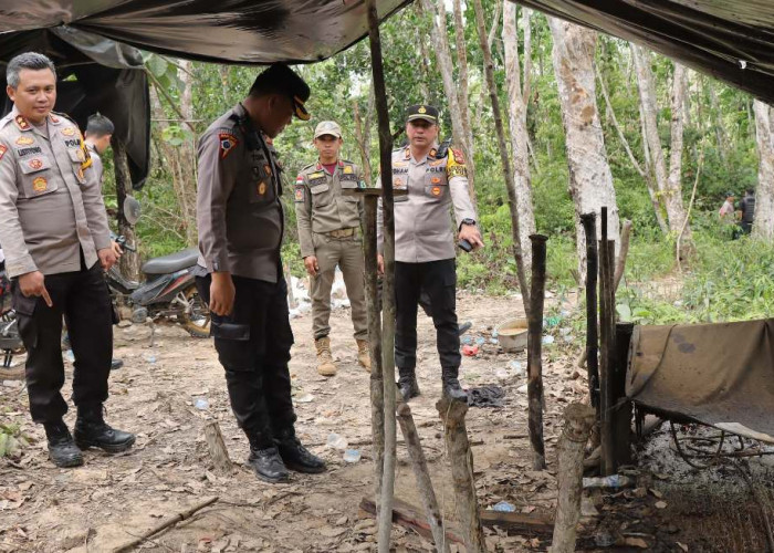 Pemilik Menutup Sumur Minyak Ilegalnya Secara Sukarela, Kapolres Muba Beri Pesan Begini 