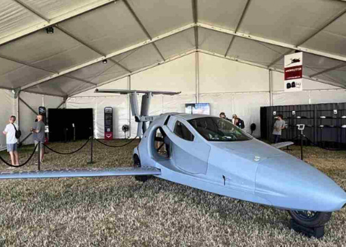 Mobil Unik Ini Ternyata Juga Bisa Terbang, Bodinya Mirip Mobil Sport Futuristik