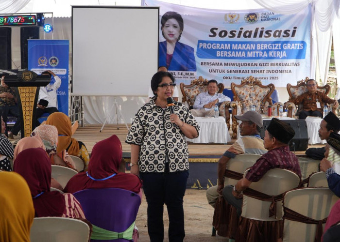 Desa Karya Makmur Sumsel Jadi Lokasi Sosialisasi Program Makan Bergizi Gratis BGN