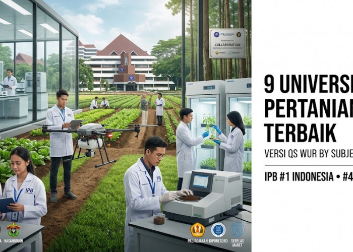 Tembus 50 Besar Dunia! IPB Puncaki Daftar 9 Universitas Terbaik di Indonesia Bidang Pertanian dan Kehutanan
