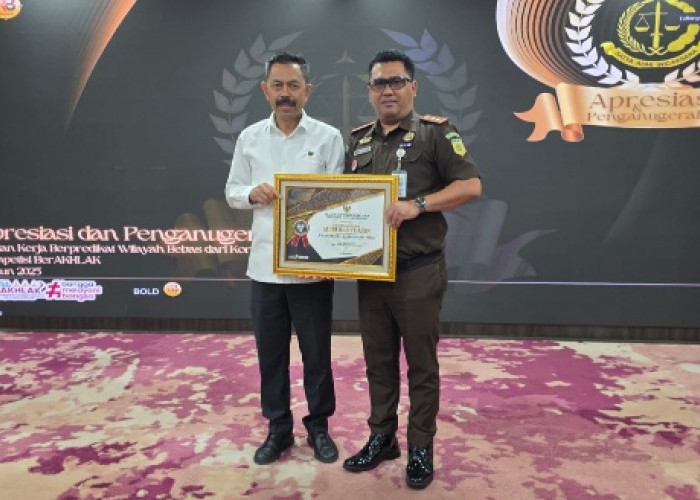 Kejari Muba Sukses Raih Predikat WBK 2025, Kajari: Komitmen Jaga Terus Konsistensi Pelaksanaan Zona Integritas