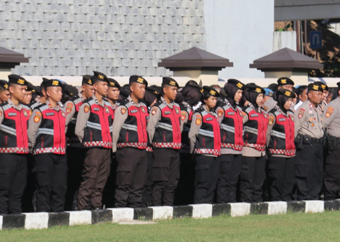 Polda Sumsel Tegaskan Pengamanan Humanis, Apel Siaga Tekankan Soliditas dan Kesiapsiagaan