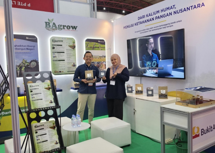 Perkuat Ketahanan Pangan, PTBA Perkenalkan Kalium Humat ‘BA Grow’ di Inagritech 2026