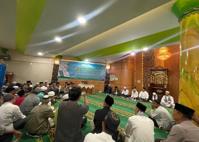 Hadir di Peringatan Isra Miraj, Kapolres Pagaralam: Momen Untuk Terus Memperkuat Ukhuwah Islami