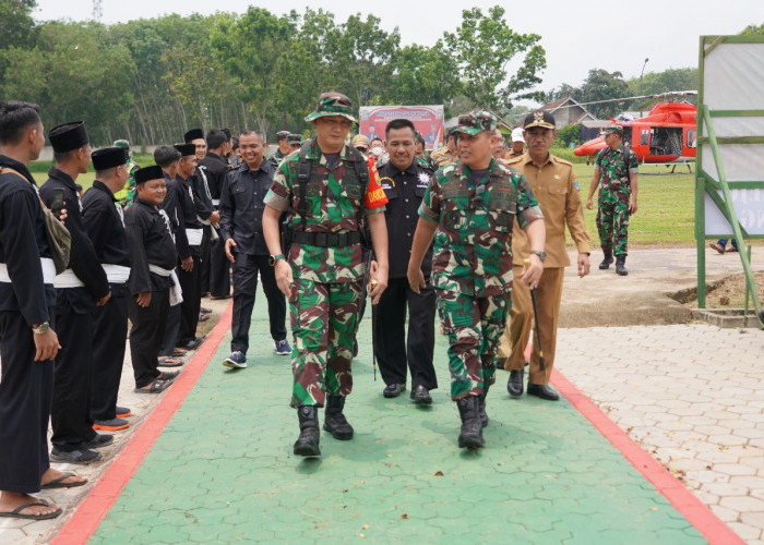 Mayjen TNI Hilman Hadi Tinjau Lokasi TMMD KE-115 
