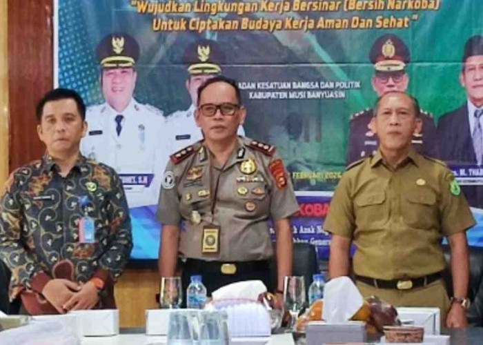 Sinergi Pemkab Muba dan BNN: Perkuat Lingkungan Kerja Bersih Narkoba melalui Program P4GN