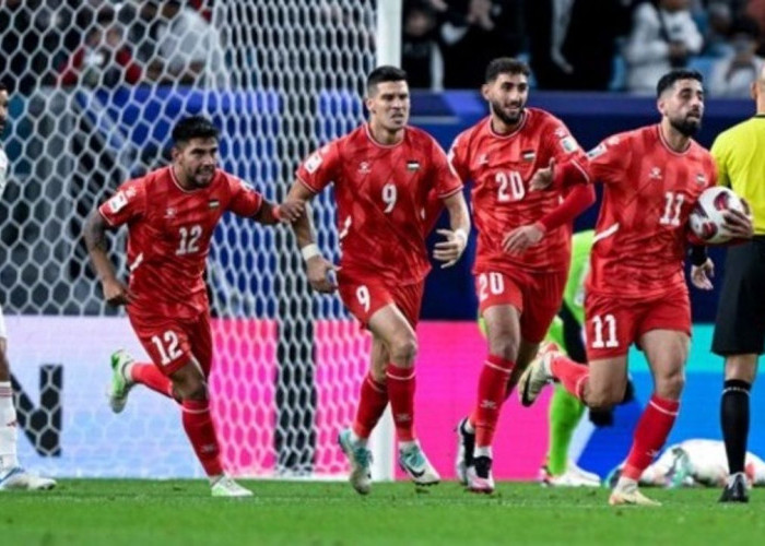 Hasil Piala Asia 2023 Palestina vs UEA: 10 Pemain UEA Berhasil Menahan Imbang Palestina, Skor 1-1