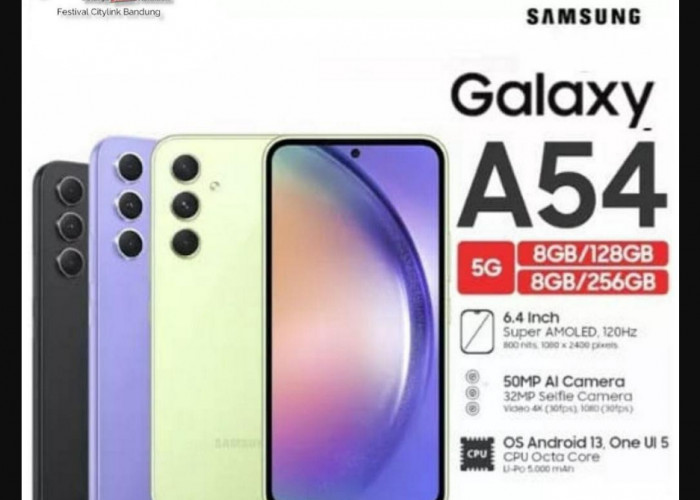Samsung Galaxy A54 5G Emang Beda, Desain Tangguh Spesifikasi Unggulan 