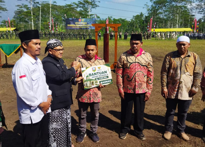 Banjir Berkah! Pembukaan TMMD ke-129 di Desa Cukil Diwarnai Pembagian Bantuan Lintas Sektor