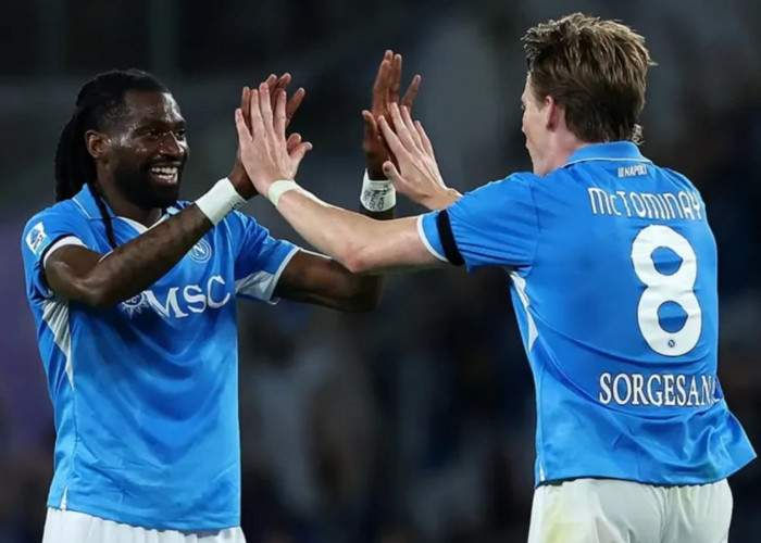 Napoli 3-1 Inter: Tim Antonio Conte Kembali ke Puncak Klasemen Liga Serie A