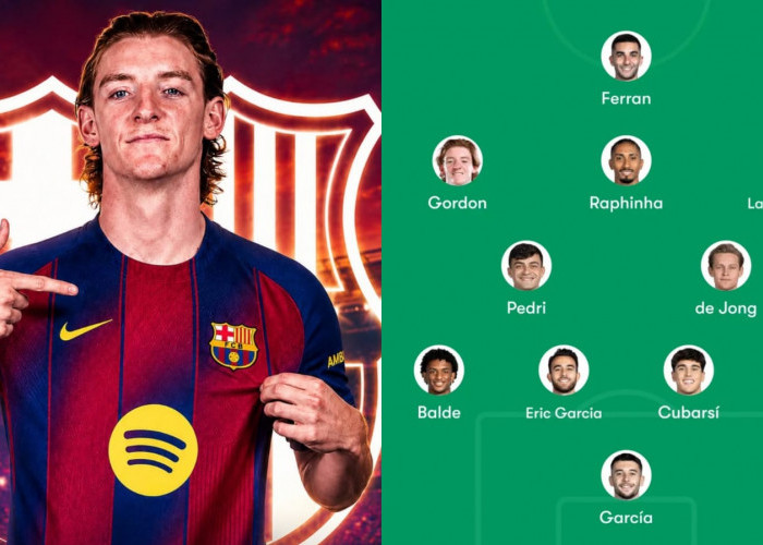 Bagaimana Susunan Pemain Barcelona? Jika Anthony Gordon Bergabung