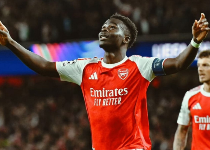Fantastis! Kapten Saka Memimpin Arsenal Lolos Final Liga Champions