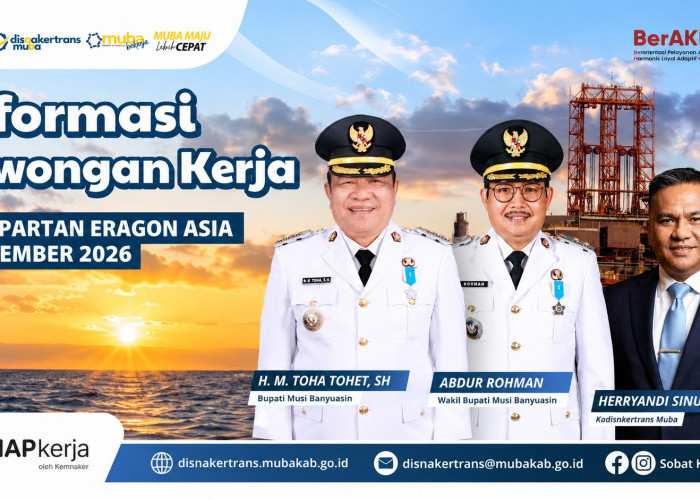 Warga Muba Merapat! Ada Lowongan Kerja Frontdesk Services, Pendaftaran Dibuka hingga 7 September 2026