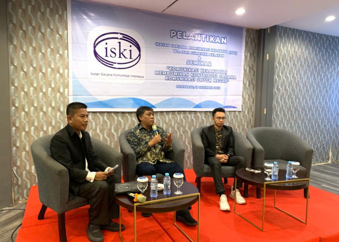 Dr Yenrizal Resmi Dilantik Ketua ISKI Sumsel, Tantangan Sarjana Komunikasi di Tahun Politik