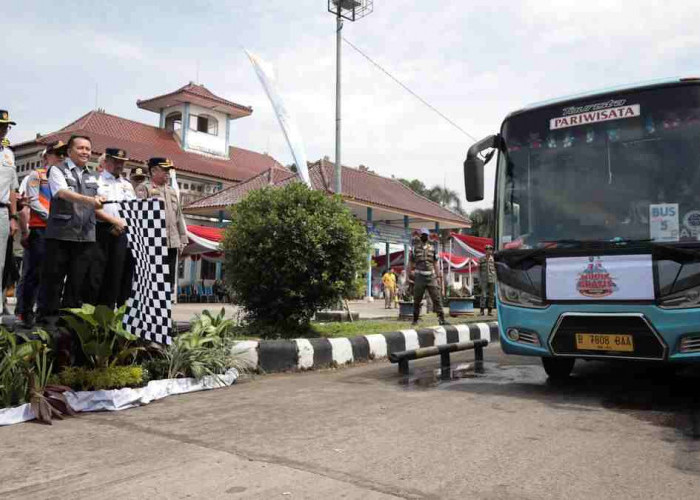 17 Bus Berangkatkan Ratusan Pemudik Gratis Serentak se-Sumsel 2024, Terjauh Tujuan Akhir Surabaya