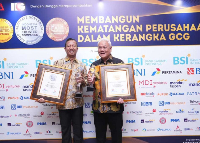 10 Kali Berturut-turut, Bukit Asam Pertahankan Predikat Indonesia Most Trusted Company