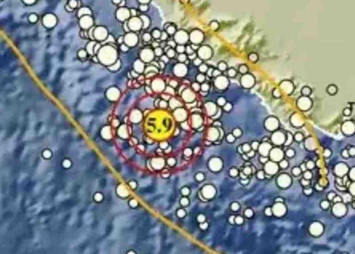 Gempa Magnitudo 5,9 Guncang Enggano Pagi Ini pada Kedalaman 18 Km, Tak Berpotensi Tsunami