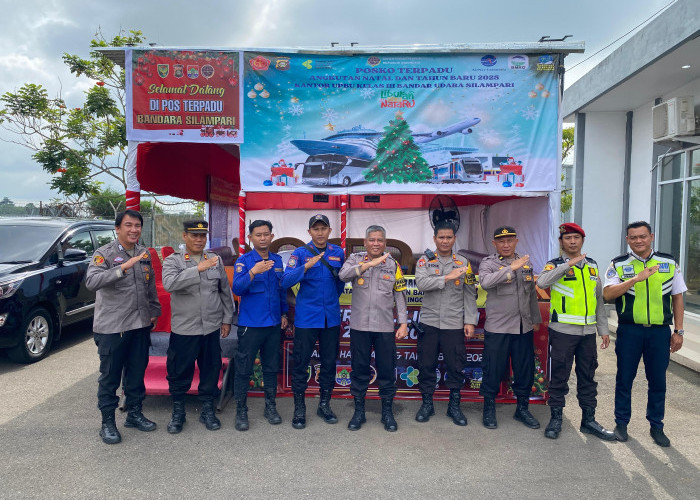 Wakapolres Lubuk Linggau Kompol H Asep Supriadi Pimpin Pemantauan Pos Pelayanan dan Pengamanan Operasi Lilin