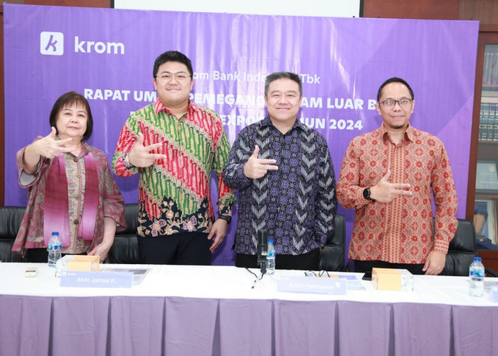 Krom Bank Tutup Kuartal III dengan Pertumbuhan DPK hingga 540 Persen