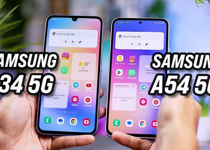 Bedanya Apa Sih? Perbandingan Samsung Galaxy A54 Vs Galaxy A34, Serupa Tapi Tak Sama