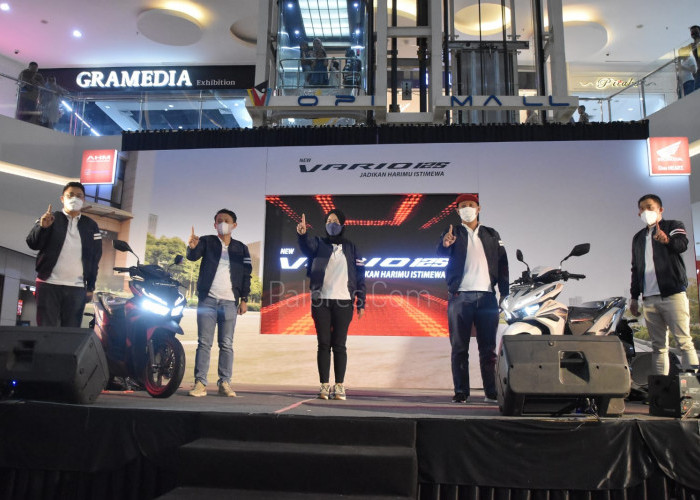 New Honda Vario 125 Dilaunching, Astra Motor Sumsel Optimis Terjual 550 Unit per Bulan