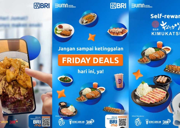 Nikmati Friday Deals di BRImo, Tukar Poinmu untuk Voucher Makan atau Minum Setiap Jumat!