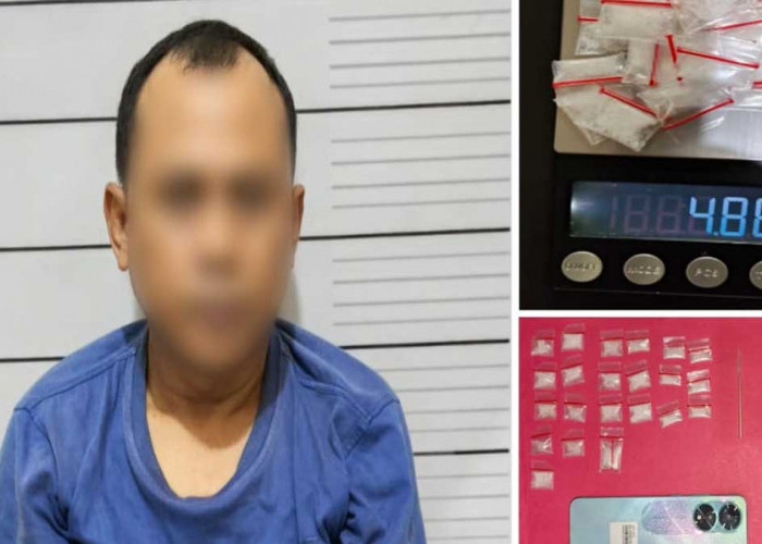 Operasi Senyap di Desa Muara Siban, 22 Paket Sabu Siap Edar Berhasil Digagalkan Polisi
