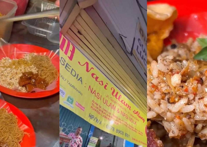 Murah Tapi Gak Murahan! Ada kuliner Khas Betawi Nasi Ulam di Jakarta, Bukanya Sore ke Malam
