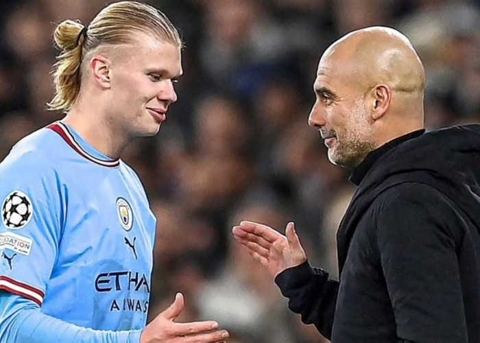 Pep Guardiola Senang Haaland Tampil Cemerlang