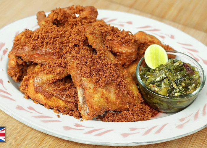 Rahasia Ayam Goreng Khas RM Padang Lengkap dengan Kremesan & Sambal Ijo