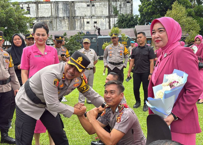 Jelang Tahun Baru 2026, 59 Personel Polres Lubuk Linggau Naik Pangkat