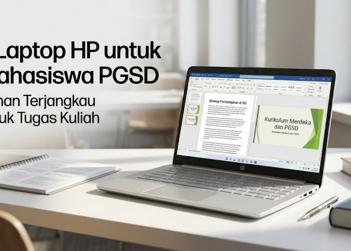 Nggak Perlu Mahal! Ini 4 Rekomendasi Laptop HP Terbaik Harga Ramah Kantong untuk Mahasiswa PGSD