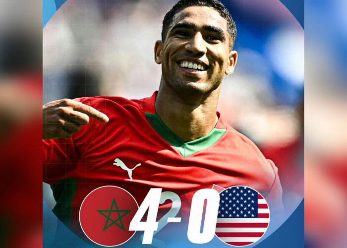Maroko vs Amerika Serikat: Singa Atlas Bungkam Yanks 4-0, Melaju ke Semifinal Olimpiade Paris 2024