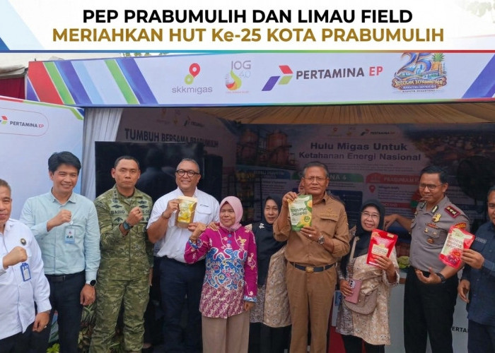HUT ke-25 Prabumulih Makin Meriah! Pertamina EP Pamerkan Produk Unik, Ada Pempek Herbal Rainbow!