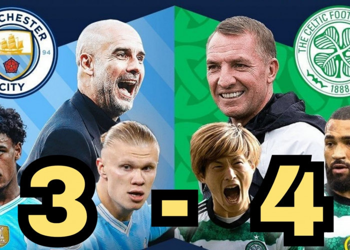 Persiapan Pramusim: Manchester City  Kalah dari Sang Juara Skotlandia, Skornya 4-3