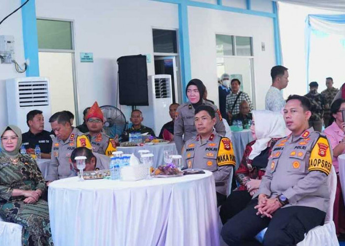 Wakapolda Sumsel Pantau Langsung Groundbreaking SPPG Polres Musi Rawas secara Daring