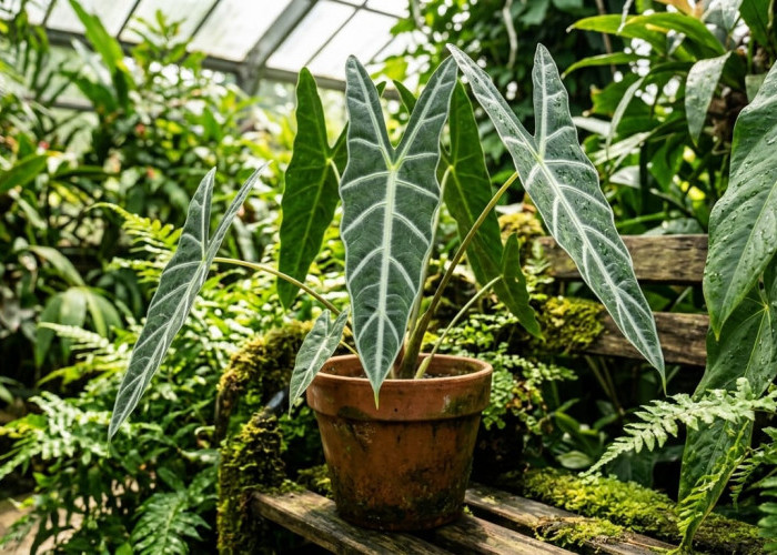 Bentuknya Unik Mirip Telinga Hewan! Ini Pesona Keladi Kuping Kelinci, Tanaman Hias Daun Paling Dicari
